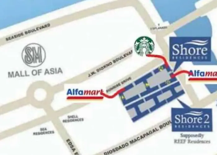Hostal Sharing With Balcony At Shore In Pasay Near Moa And Airport *