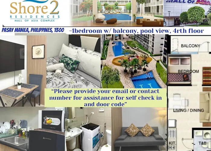 Sharing With Balcony At Shore In Pasay Near Moa And Airport Hostel *